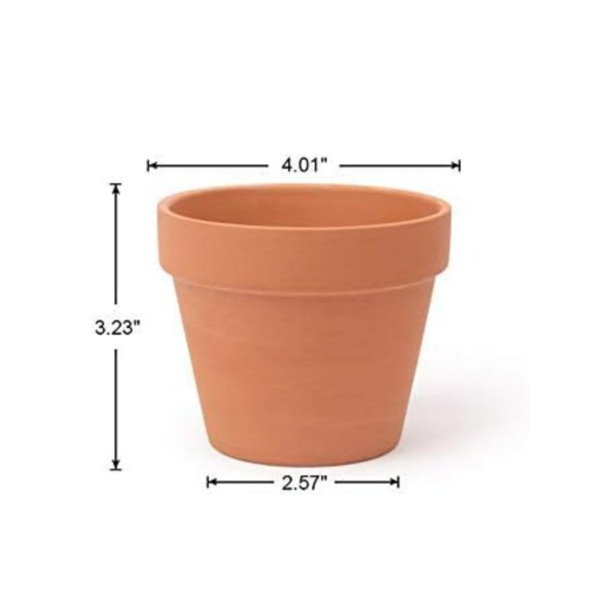 6pcs 4 inch Terracotta Pots Fl - đánh giá và giá Cactus Mix Pot