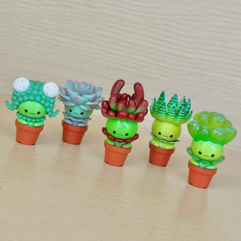 Original QUALIA Kawaii Gashapo - đánh giá và giá Cactus Mix Pot