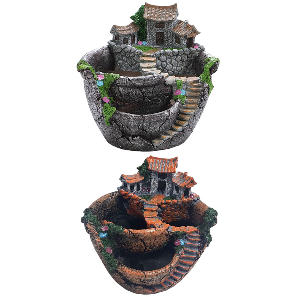 Succulent Pot Vintage Multi Po - đánh giá và giá Cactus Mix Pot